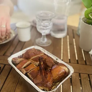 Roasted Duck &amp; green tea poolside Saturdays. Easy Breezy Winners circle OuiOui :)...