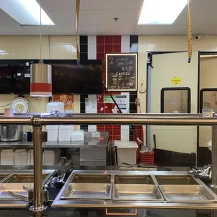 ready made food section closed at 6:40pm