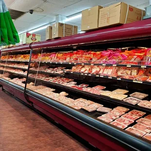 April 2021: Fresh meat display