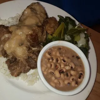 Black Eyed Peas and Rice