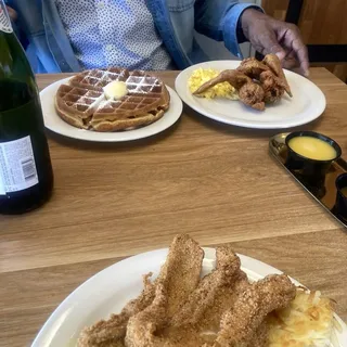Wings and Waffle Breakfast