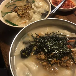 Rice Cake Dumpling Soup