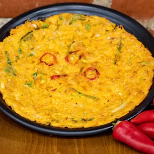 Kimchi pancake