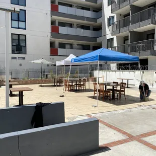 Outdoor seating available!