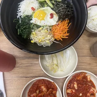 Vegetarian Bibimbab
