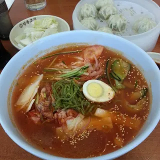 Spicy Raw Skate (Hongoh Hweh)