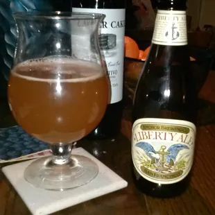 Liberty Ale, from Anchor Brewing Company, San Franciso, CA - normal style beer, very drinkable.