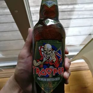 They carry Iron Maiden beer! Heck yeah!
