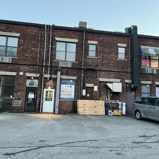 Back entrance