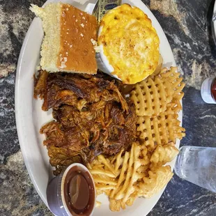 Pulled pork plate
