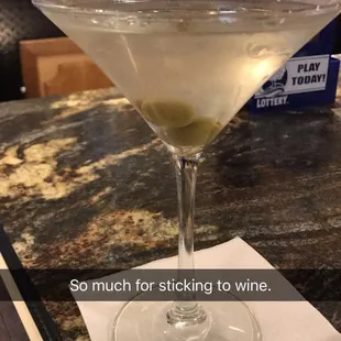 Dirty Martini