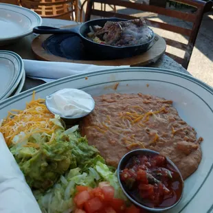 Half pound steak fajitas