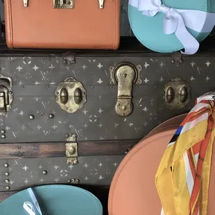 update your storage pieces with a faux-luxe look.