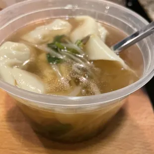 Shrimp Wonton Soup