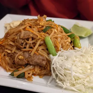 Almond Pad Thai Noodles