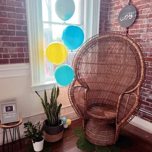 Even ordered a bunch balloons