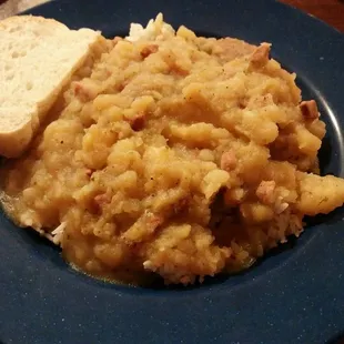 Potato stew. Tasted great.