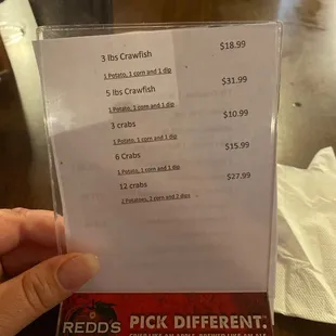 02/29/2020 boiled seafood specials