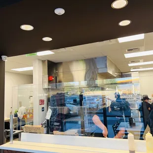 a man working in a restaurant