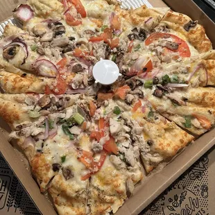 Pizza my Heart~Garlic Chicken
