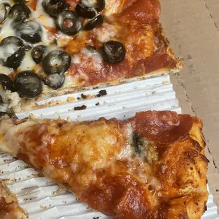 Extra cheese pizza with no cheese