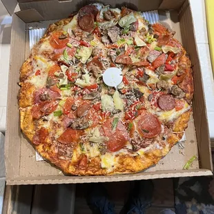 Tuscan style with extra sauce :-p