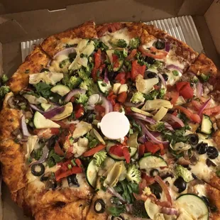 Veggie pizza