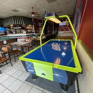 Air hockey all ages $1 per game
