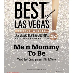2022 Voted Best Consignment Store in Las Vegas