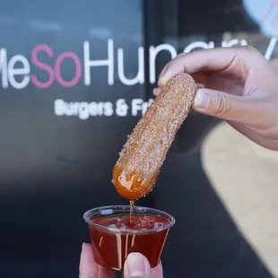 6.01.21 Mini Churros (5 Pack) with Hot Honey