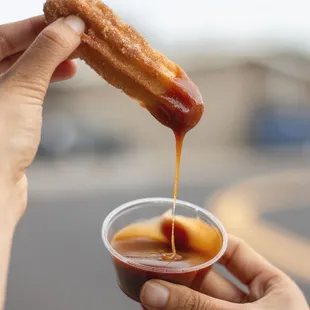 Mini Churros (5 Pack) with Caramel Sauce