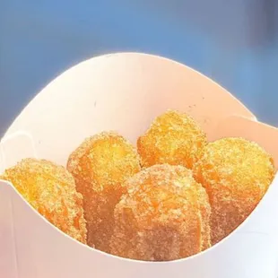 Their picture is an order of churros.