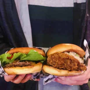 Hot Chicken Sandos