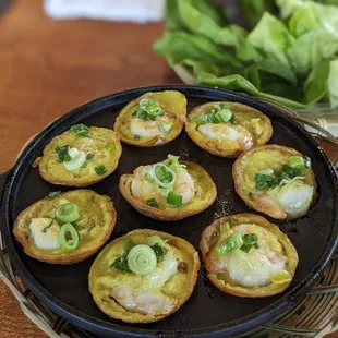 Banh khot mini pancakes