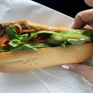 Lemongrass Pork Banh Mi
