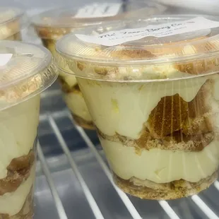 a variety of desserts