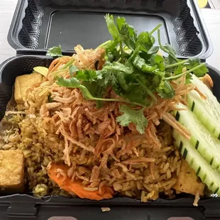 Yellow Curry Fried Rice