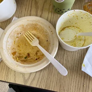 Food was so good I cleaned my plate!