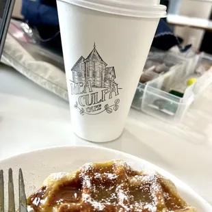 Horchata waffle