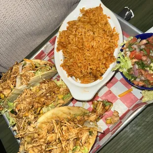 Chicken tacos