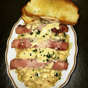 Ham Mac and cheese