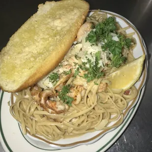 Shrimp scampi
