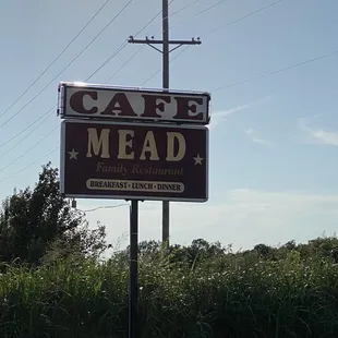 Sign by the road