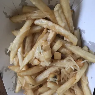 Garlic Parmesan fries