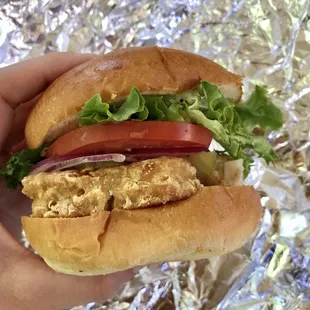 Cod sandwich