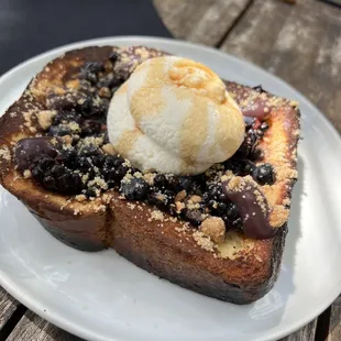 Mixed Berry French Toast