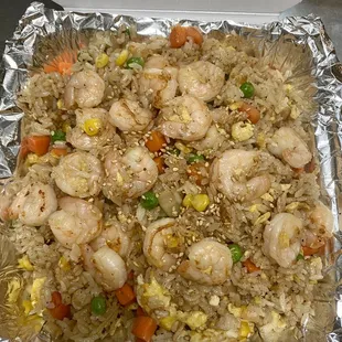 E10 Shrimp Fried Rice