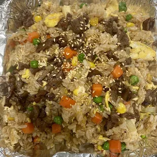 E10 Beef Fried Rice