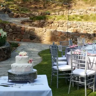 Pines Courtyard Reception