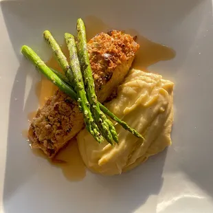 Hazelnut Crusted Salmon